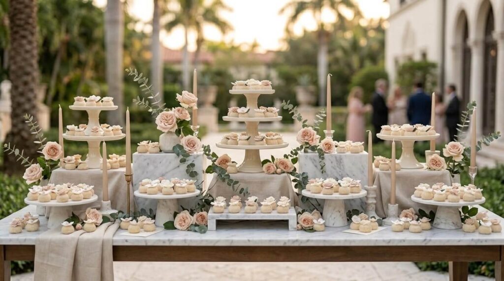Wedding Dessert Tables in Miami